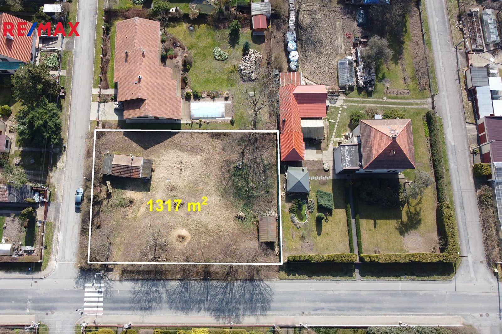 Prodej pozemku pro bydlení, 1317 m2, Horní Bezděkov