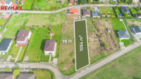 Prodej pozemku pro bydlení, 1054 m2, Srbice