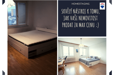 HOMESTAGING – nástroj, díky kterému prodáte rychleji a za více peněz!