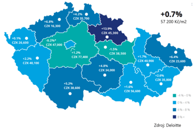 ANALÝZA: Růst cen bytů výrazně zpomaluje