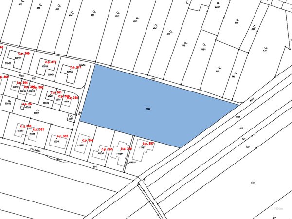 Prodej pozemku pro bydlení, 6991 m2, Moravské Knínice