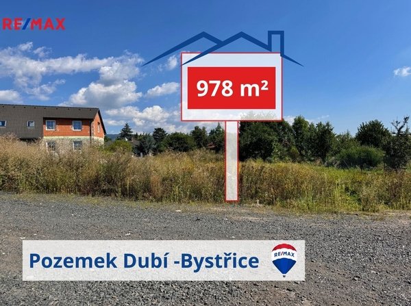 Prodej pozemku pro bydlení, 978 m2, Dubí