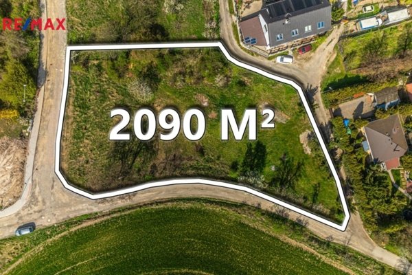 Prodej pozemku pro bydlení, 2090 m2, Dřetovice