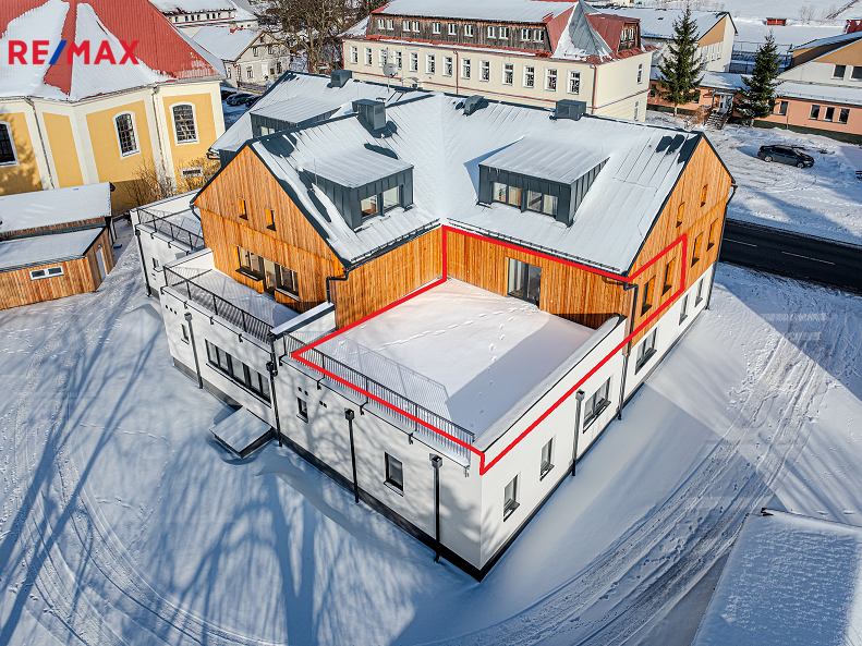 Prodej bytu 1+kk, 128 m2, Deštné v Orlických horách