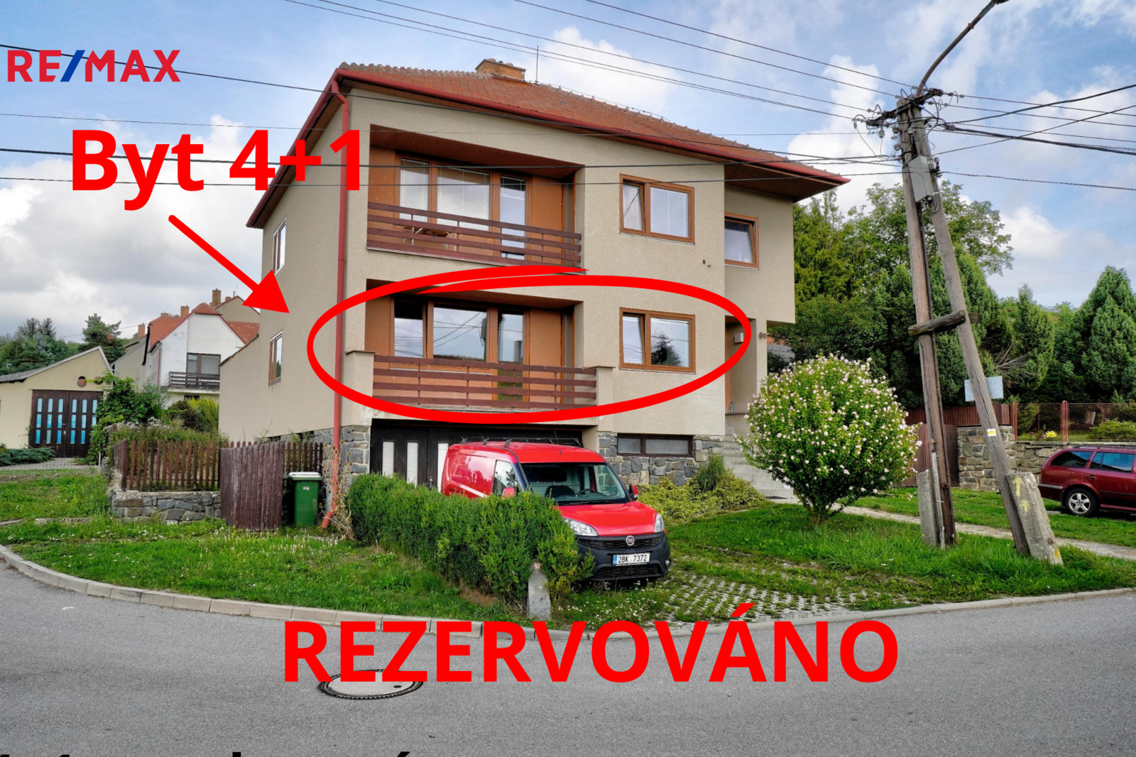 Pronájem bytu 4+1, 82 m2, Jedovnice